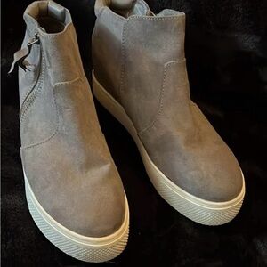 Gray Ankle Boots for Women